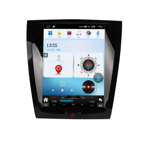 12.1 Inch Tesla Style Screen for Jaguar XK 2006-2013 Android Head Unit Bosstar 12" Color: Peach 3+32GB