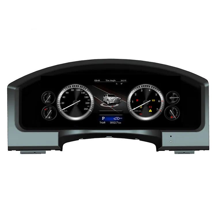 12.3" Digital Speedometer Dashboard for Toyota Landcruiser Car Interior Accessory OEM Default Title