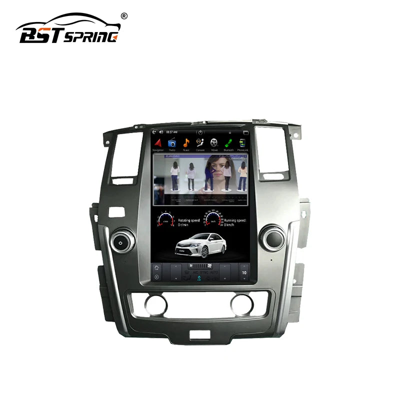 Android 13.6in Vertical Screen for Nissan Patrol 2010-2012 Android Head Unit Bosstar 13.6" 128G 4 g
