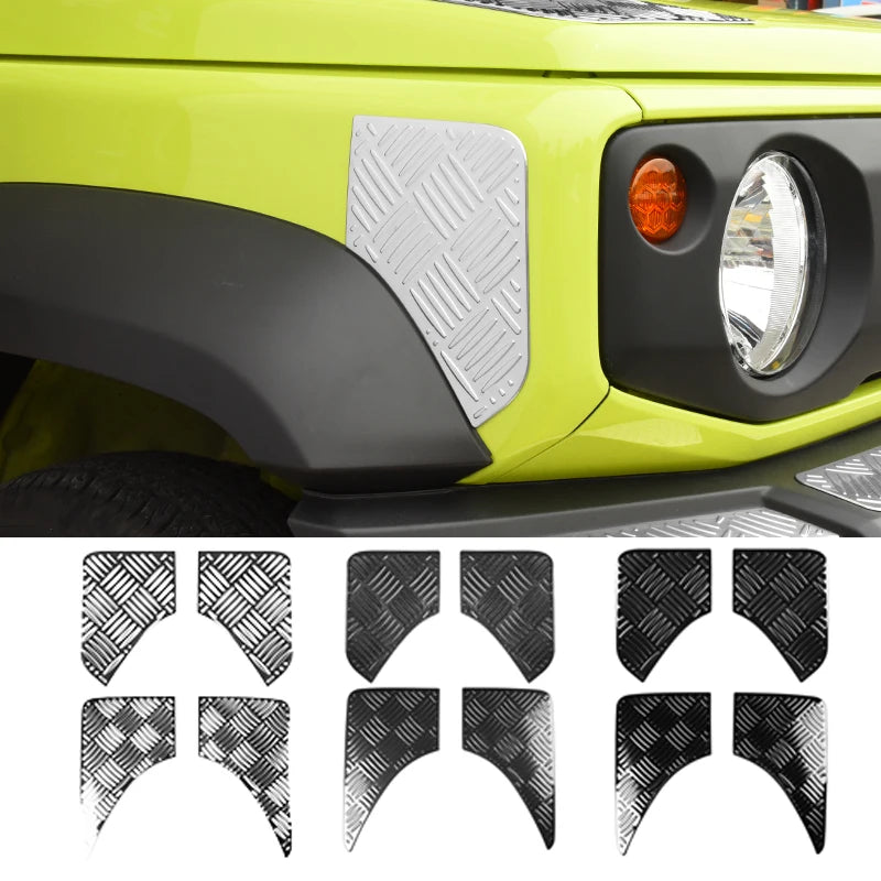 Stainless Steel Fender Vent Cover for Suzuki Jimny Car Interior Accessory OEM