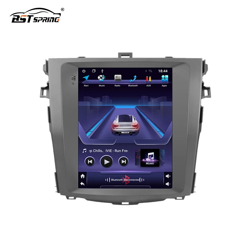 Tesla Style Android Stereo for Toyota Corolla 2007-2014 Android Head Unit Bosstar 9.7" 128G 4 g