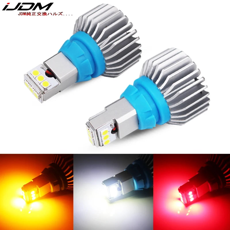 Universal T15 Canbus LED for Car Reverse Lights LED Ambient Light iJDM WHITE