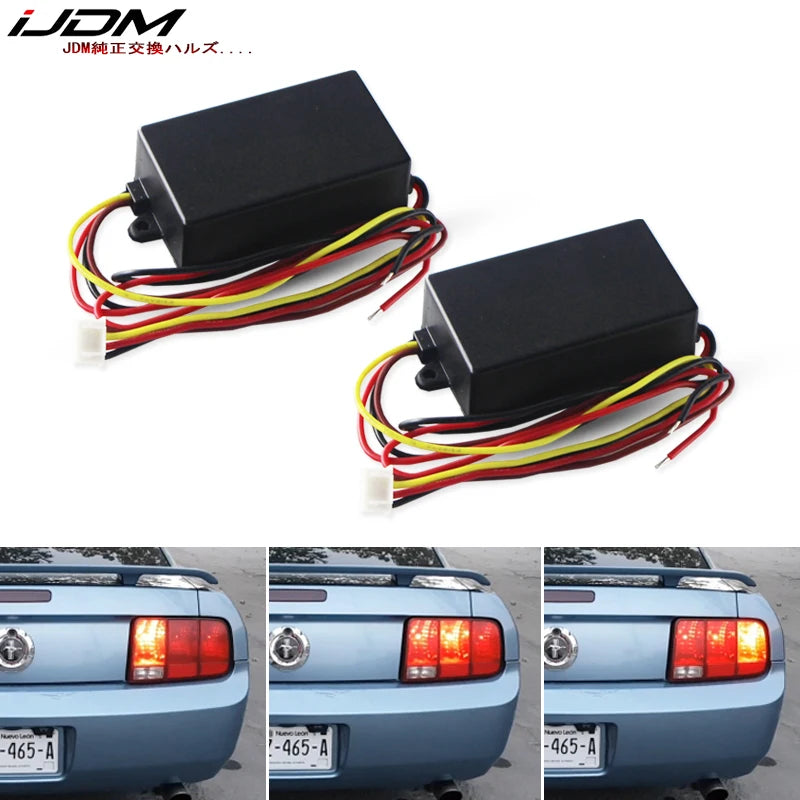 3-Step Sequential Flash Module for Ford Mustang Car Interior Accessory iJDM Default Title