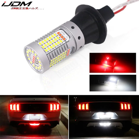 Red/White Switchback LED for Ford Mustang 2015-2016 LED Ambient Light iJDM Dual-Color