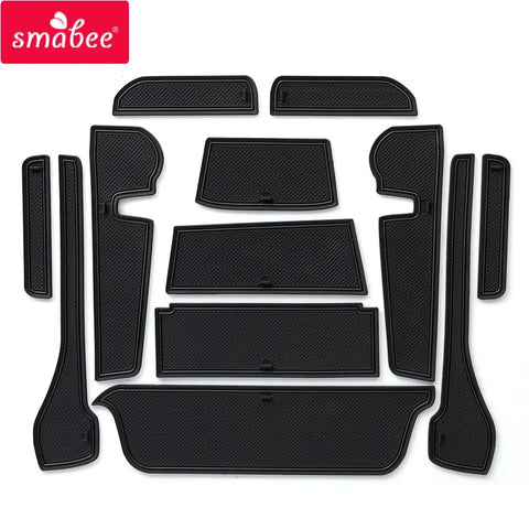 Anti-Slip Gate Slot Pad For TOYOTA PASSO MODA Japan Accessories 3D Rubber Car Sticker Door Groove Mat Cup Holder Non-Slip Mat