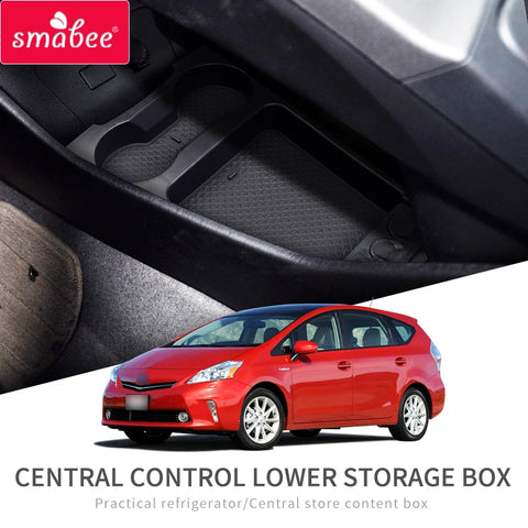 Car Central Console Storage Box for Toyota Prius Car Interior Accessory, Car Central Console Storage Box Smabee