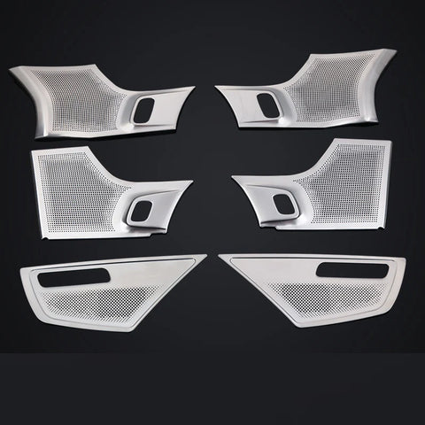 Door Speaker Trim Sticker for Volvo XC90 2015-2024 Car Interior Accessory LINGLUYANG