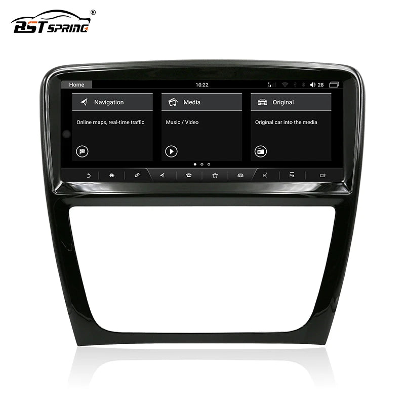 Android 10 CarPlay Head Unit for Jaguar XJ 2012-2018 Android Head Unit Bosstar 10.25“ 128G 4 g