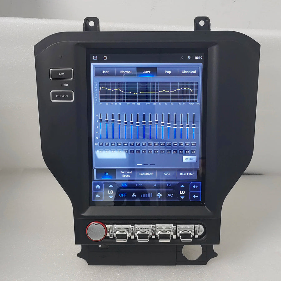 10.4 Vertical Screen GPS Stereo for Ford Mustang 2015-2019 Android Head Unit Bosstar 10.4" 64 g 4 g