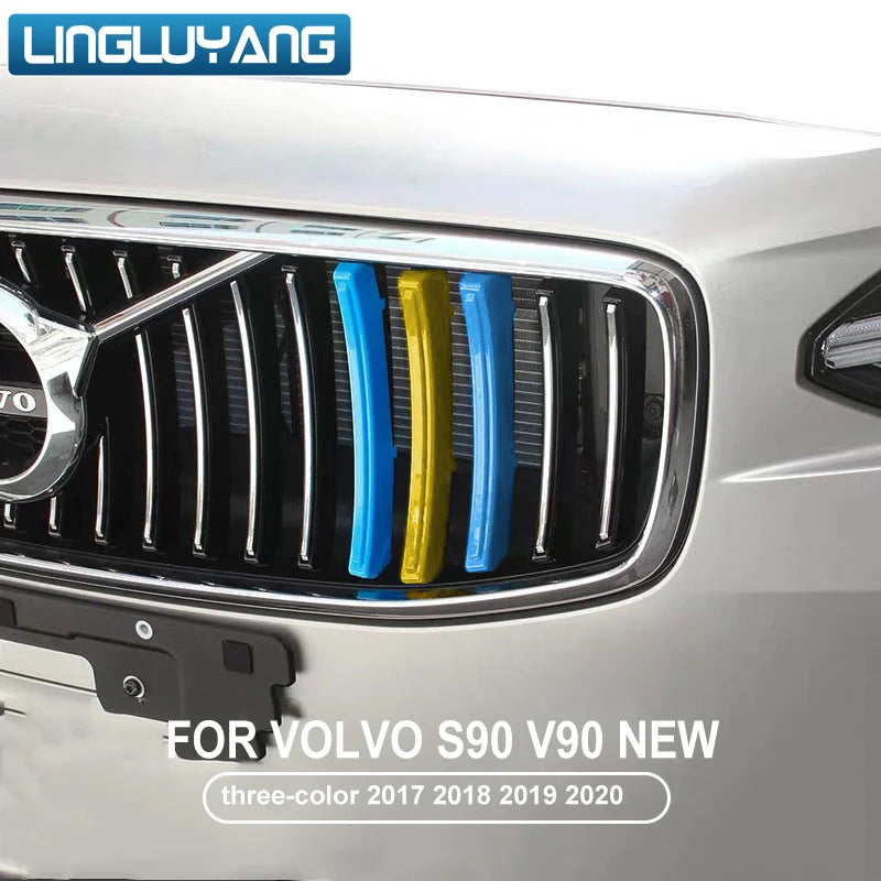 Interior Trim Mesh Strip for Volvo S90 V90 2017-2020 Car Interior Accessory LINGLUYANG