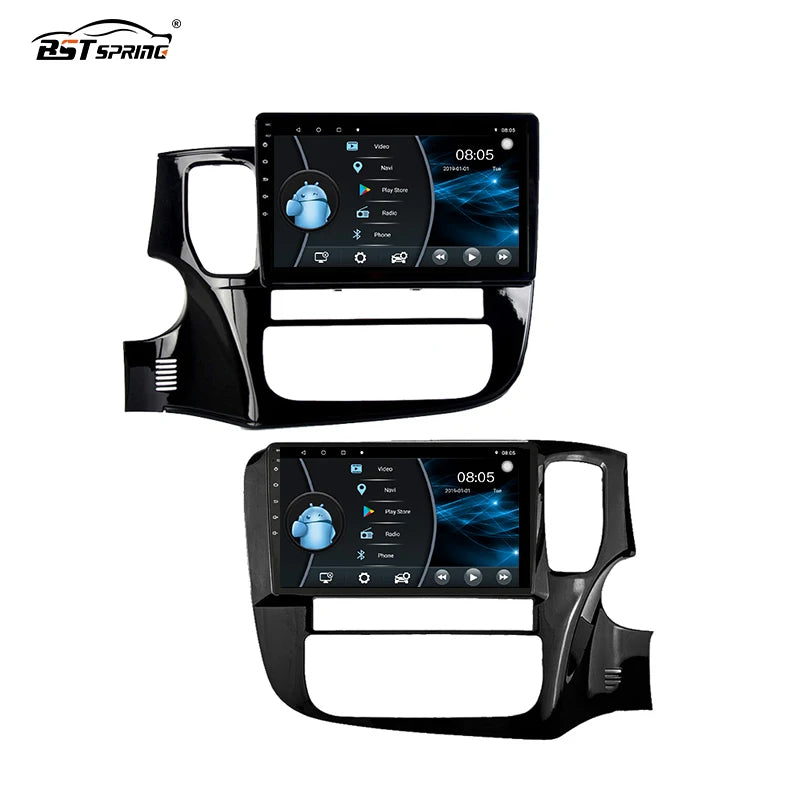 Android Multimedia Player for Mitsubishi Outlander 2016-2018 Android Head Unit BOSSTAR 10.1" 32 g 2 g