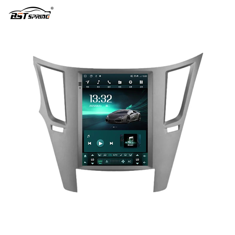 9.7in Tesla Android Navigation for Subaru 2009-2014 Android Head Unit Bosstar 9.7" 128G 4 g