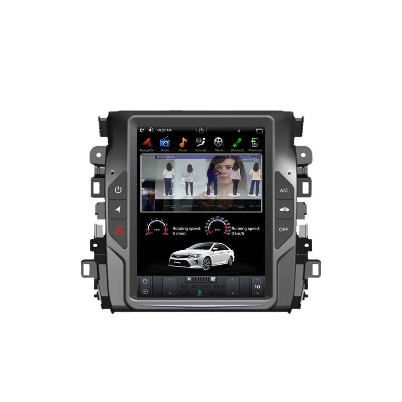 Tesla Style Vertical Screen for Honda Avancier 2017+ Android Head Unit Bosstar 10.4" For Honda Avancier 2017- Android 7.1 2+3