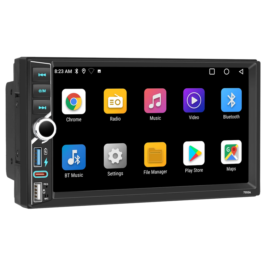 7-inch Universal Android 13 Headunit CarPlay GPS Android Head Unit OEM 7" 64 g 4 g