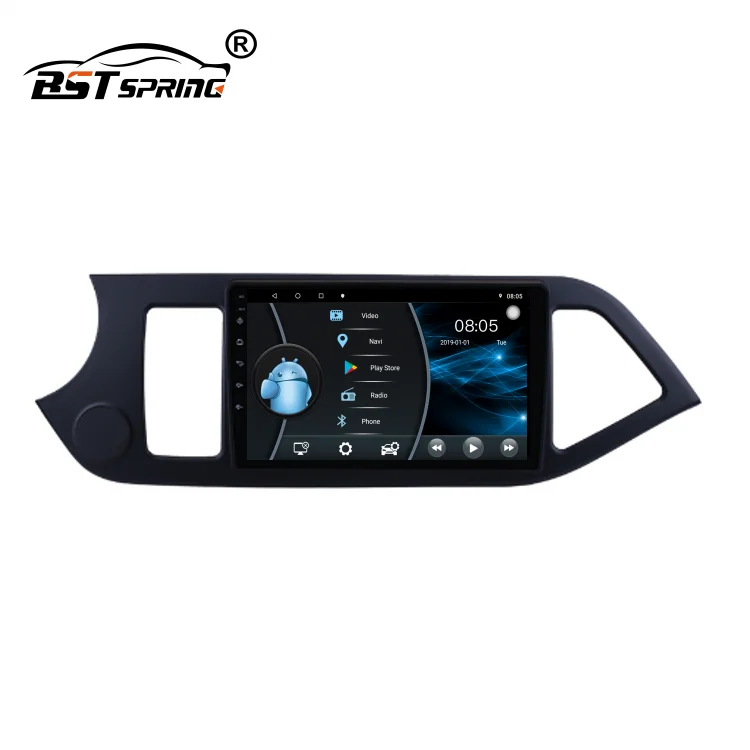 9 inch Android GPS Stereo for Kia Picanto 2011-2016 Android Head Unit Bosstar 9" 64 g 4 g