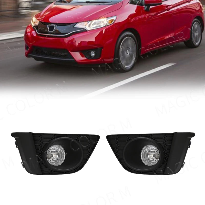 LED Fog Light & DRL Kit for Honda Fit Jazz 2014-2017 Car Interior Accessory MAGIC COLORM