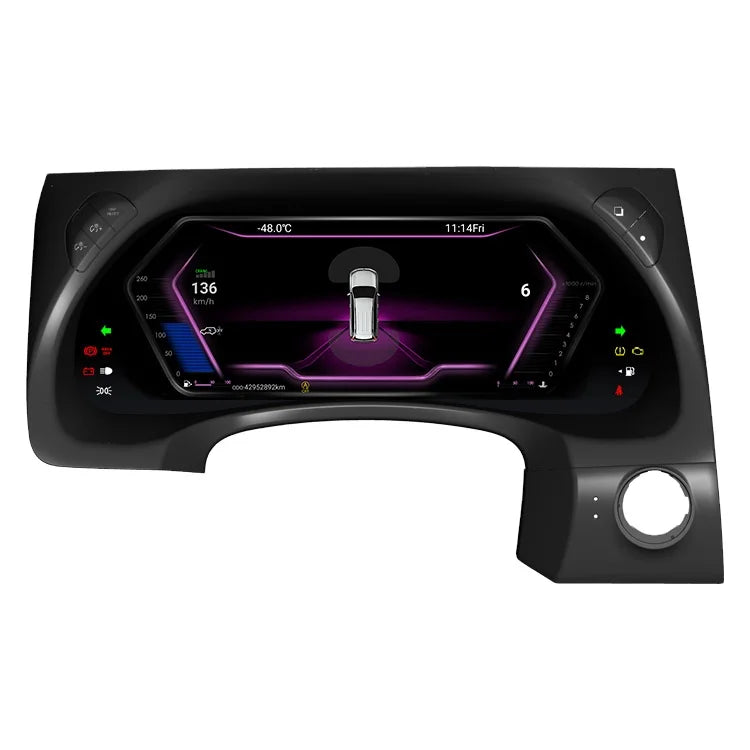 12.3 Inch Digital Dashboard Cluster for Nissan Patrol Y62 Car Interior Accessory Bosstar for Nissan Patrol Y62 speed meter