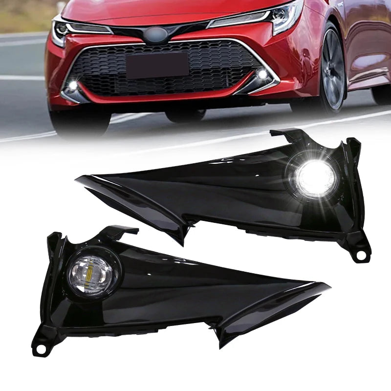 LED Fog Light DRL Kit for Toyota Corolla Hatchback 2019 Car Interior Accessory MAGIC COLORM