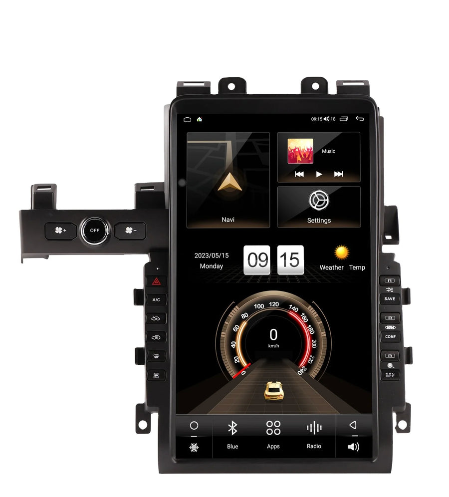 13.6Inch Vertical Screen Android Radio for Nissan GTR 2017 Android Head Unit Bosstar 13.6" 128G 6g