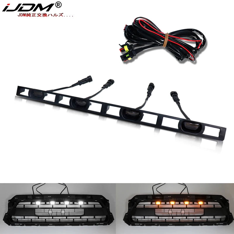 Grille LED Light Kit Amber White for Toyota Tacoma 2012 Car Interior Accessory iJDM
