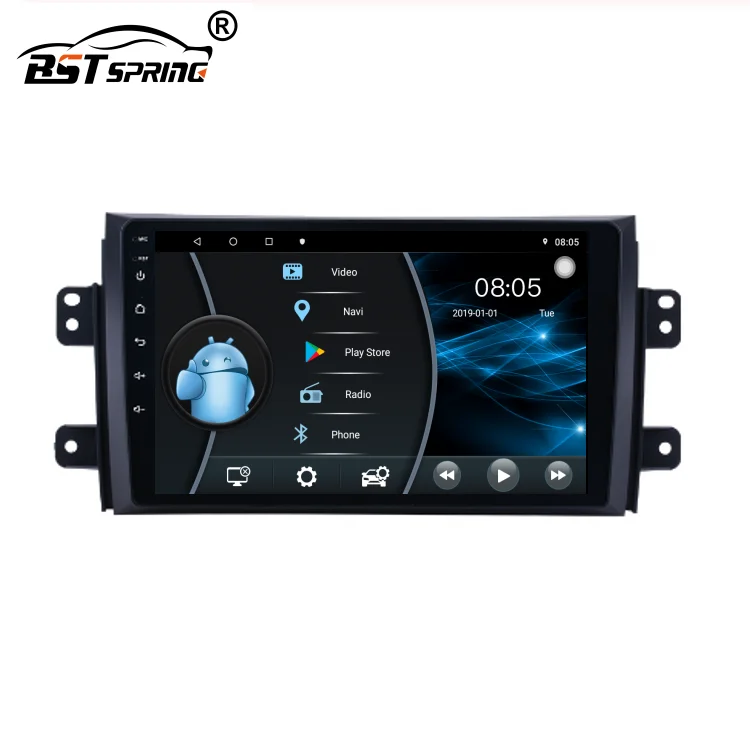Android GPS Navigation Head Unit for Suzuki SX4 Android Head Unit Bosstar 9" 32 g 2 g