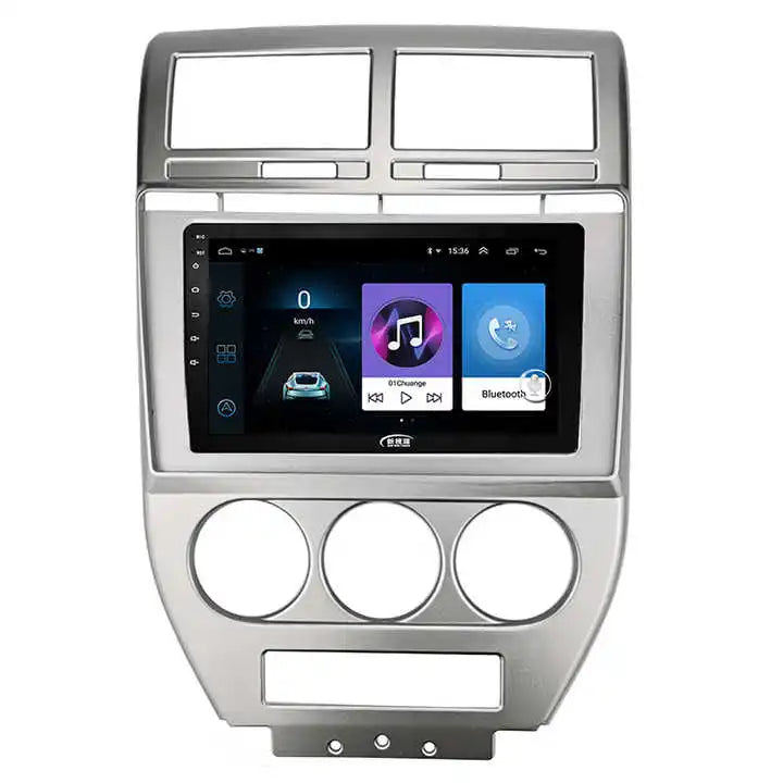 Android 12 Head Unit GPS for Jeep Compass 2007-2009 Android Head Unit Bosstar 10.1" (4Core )2+32GB android system