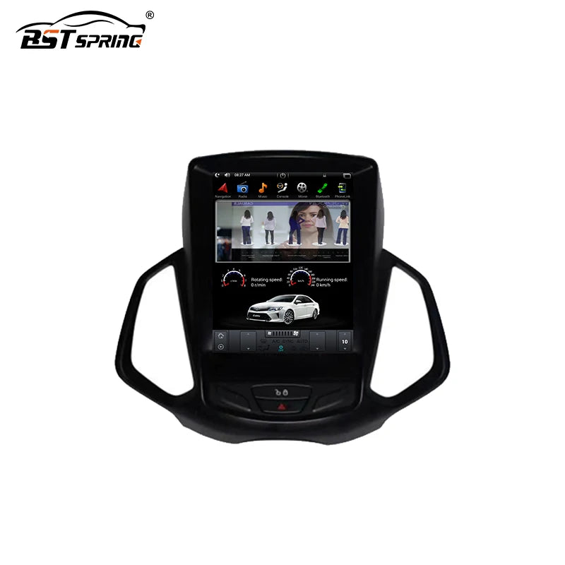 Android Head Unit Vertical Screen GPS for Ford Ecosport 2013 Android Head Unit Bosstar 9" 128G 4 g