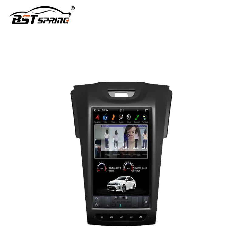 11.6in Tesla Style GPS for Isuzu D-Max MU-X Android Head Unit Bosstar 9.7" 128G 4 g