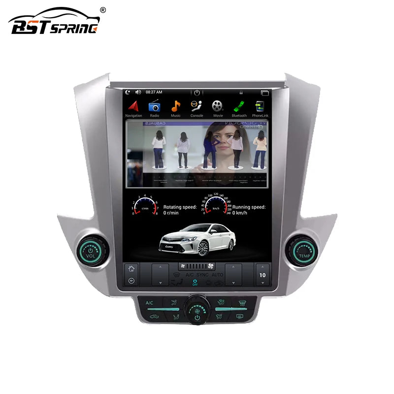 Tesla Style Head Unit 12.1 Inch for Chevrolet Tahoe Android Head Unit Bosstar 12.1'' 4 G 32 G