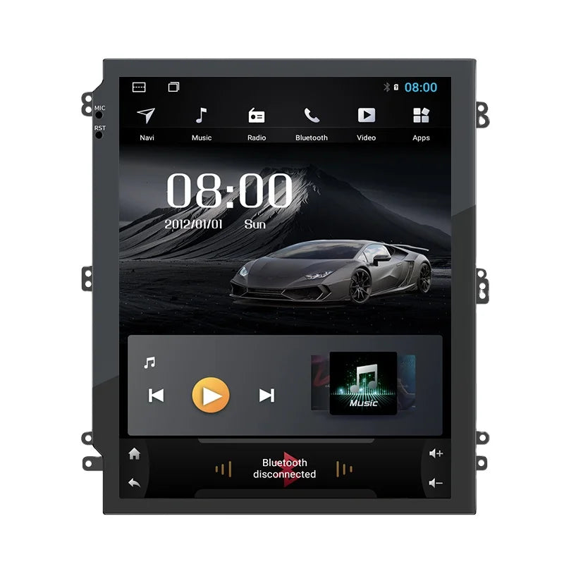 Android Head Unit Tesla Vertical Screen for Universal Car Android Head Unit Bosstar Other TS18 2+32GB