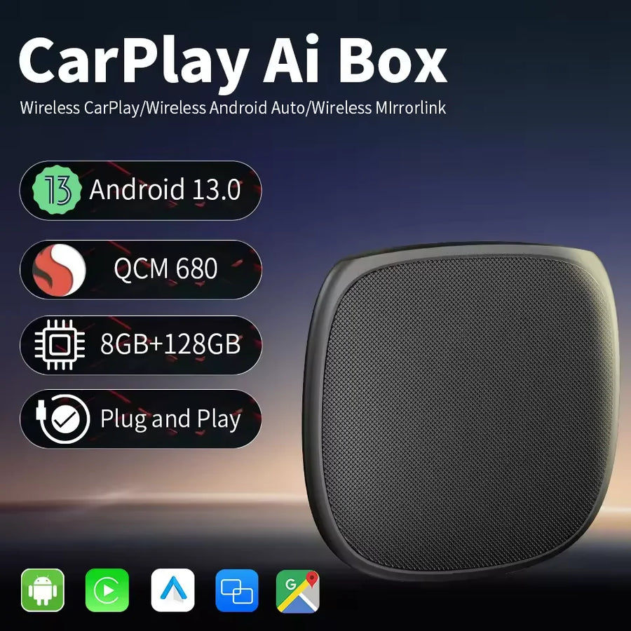 Wireless CarPlay AI Adapter Dongle for Universal Car Screens CarPlay Adapter Bosstar