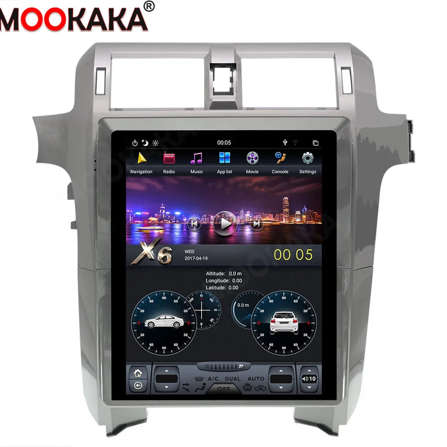 12-Inch Android 13 GPS Navigation for Lexus GX460 2010–2016 Android Head Unit Aotsr 128GB DSP Carplay Six Core