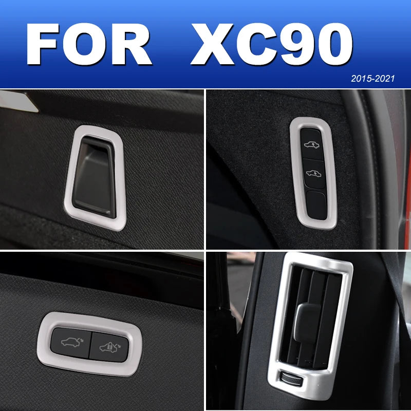 Interior Trim Molding Set for Volvo XC90 2015-2021 Car Interior Accessory LINGLUYANG