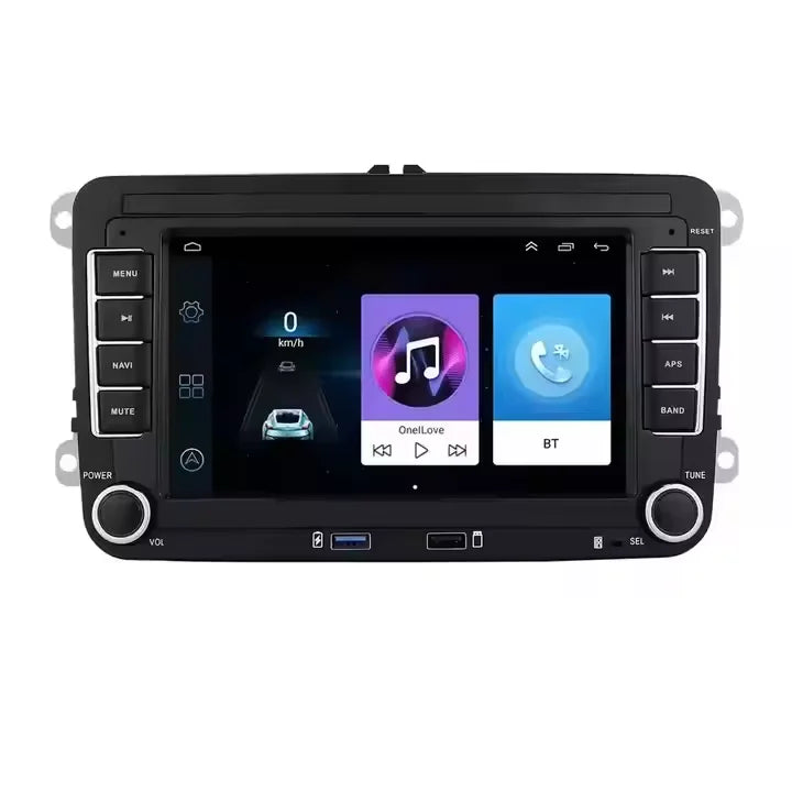 Android Head Unit GPS WiFi CarPlay for VW Volkswagen Android Head Unit Bosstar 7" for VW Volkswagen 4core 2+32GB