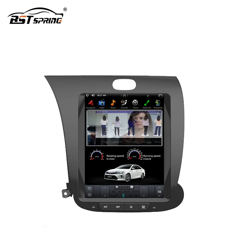 10.4 Inch Vertical Screen Android Unit for Kia Cerato Android Head Unit Bosstar 9.7" 128G 4 g