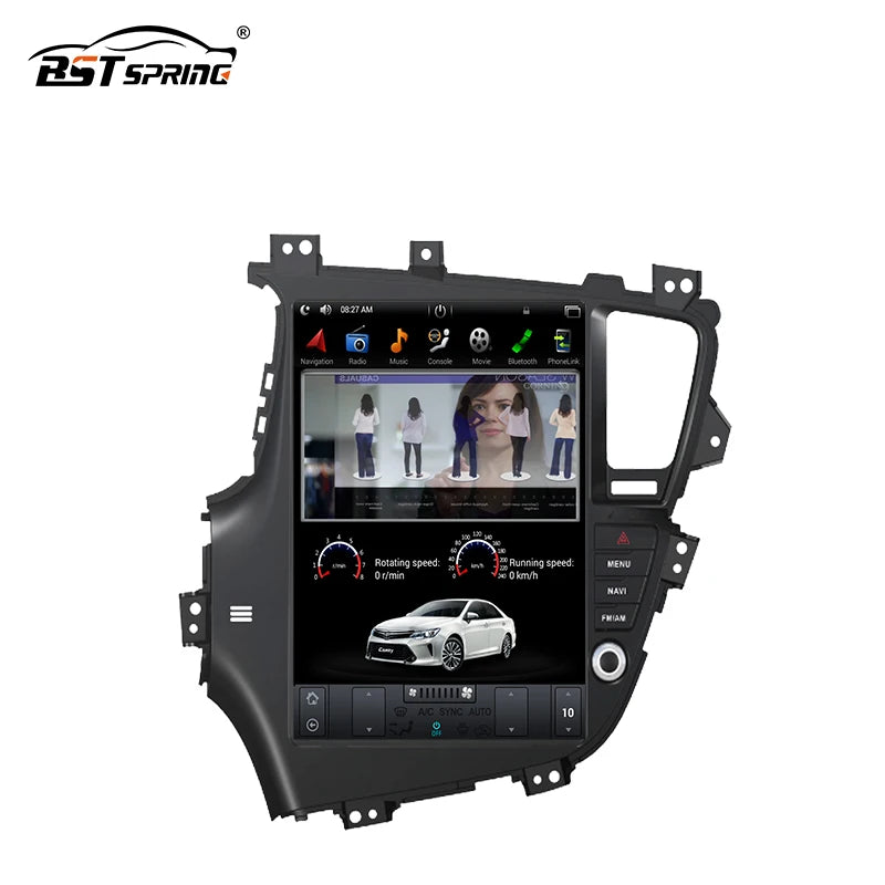 Vertical Android Head Unit 10.4" for KIA Optima 2011 Android Head Unit Bosstar 10.4" 4 G 64G