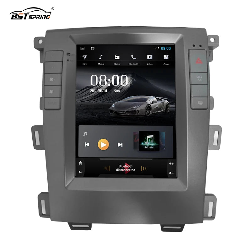 9.7 Vertical Android GPS for Ford Edge 2007-2014 DSP Android Head Unit Bosstar 9.7" 128G 4 g
