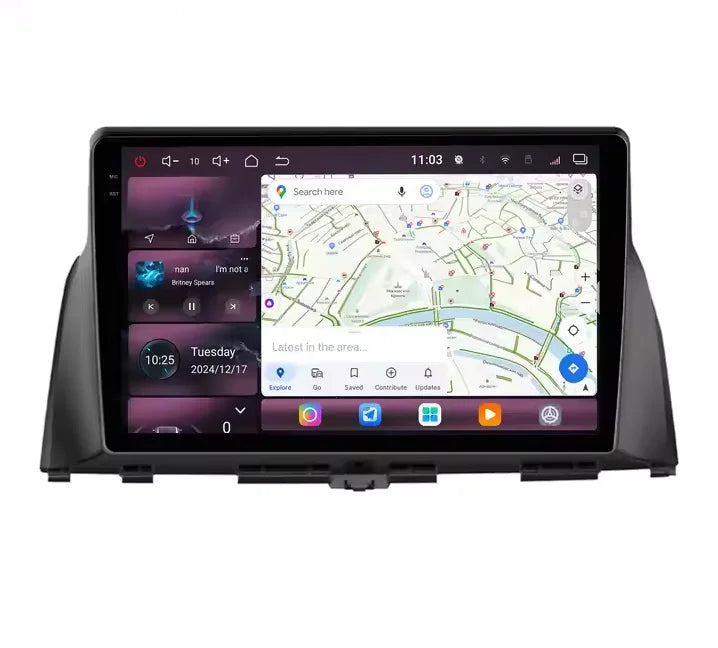 Android Auto GPS Head Unit for Kia Accent K5 2015 Android Head Unit Bosstar 9" 32 g 2 g