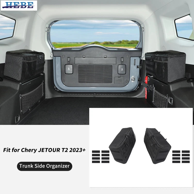 Oxford Trunk Organizer for Chery Traveler T2 2023 Car Interior Accessory HEBE