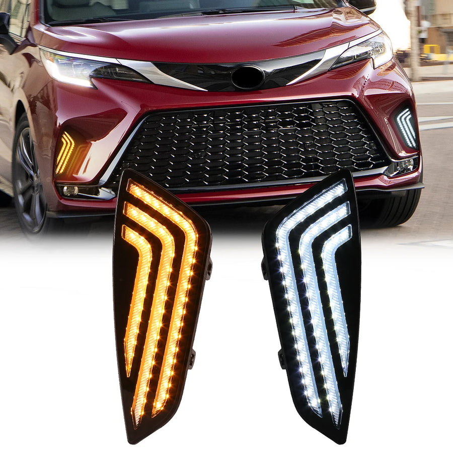 LED DRL with Start-Up Animation for Toyota Sienna 2021 Car Interior Accessory MAGIC COLORM