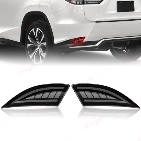 Rear Bumper LED Turn Signal Lights for Lexus RX 2020 LED Ambient Light MAGIC COLORM