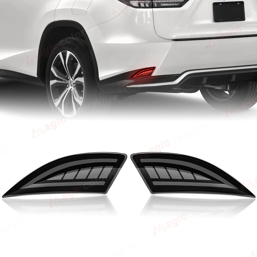 Rear Bumper LED Turn Signal Lights for Lexus RX 2020 LED Ambient Light MAGIC COLORM
