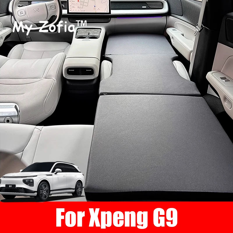 For Xpeng XiaoPeng G9 2023 2024 2025 Car Folding Bed Multi functional Sleep Bed Camping Sponge Portable Folding Bed Travel Be