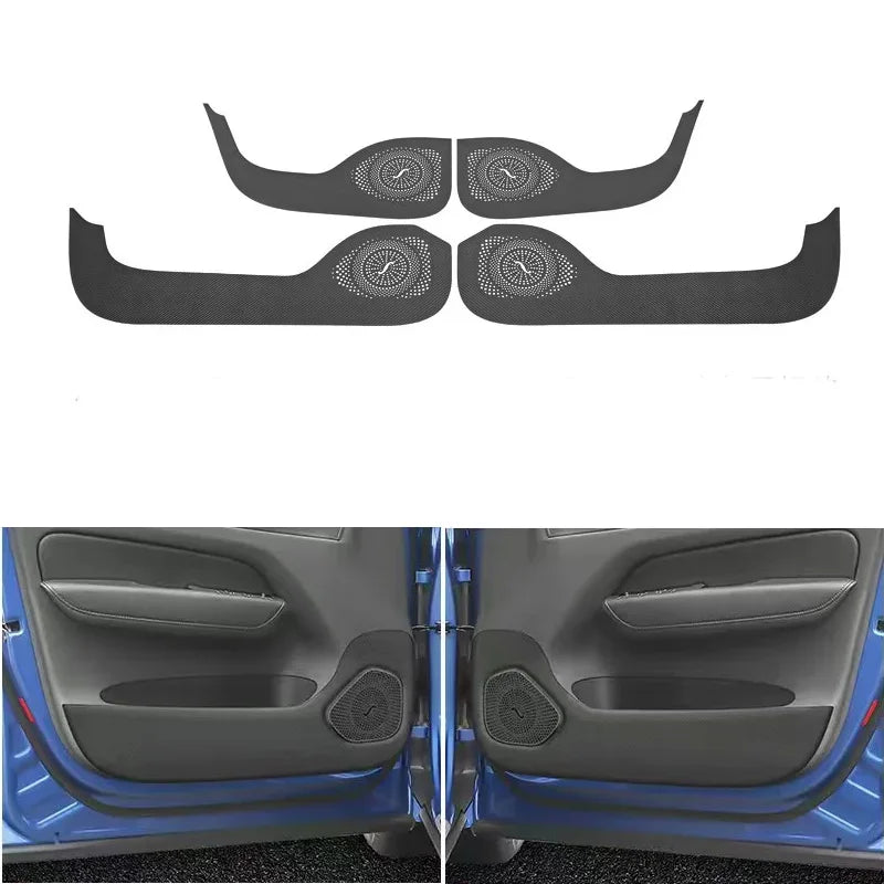 Anti-Kick Door Pads for Volvo S60 V60 XC60 V90 Car Interior Accessory LINGLUYANG