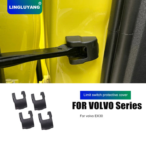 Door Limiter Cover Interior for Volvo EX30 2024 Car Interior Accessory LINGLUYANG 4PCS