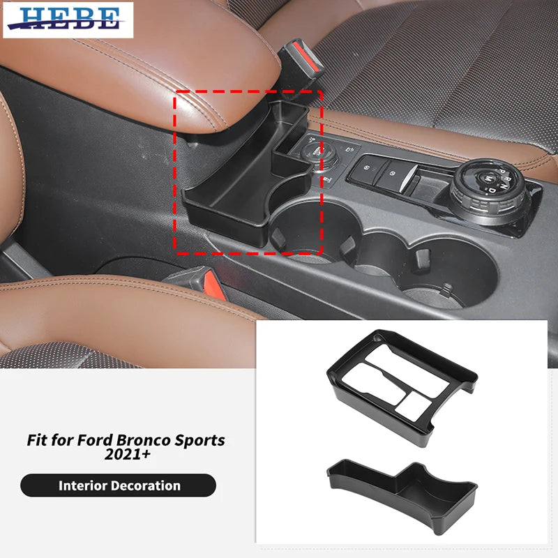 GearShift Storage Tray for Ford Bronco Sport 2021-2025 Car Interior Accessory HEBE