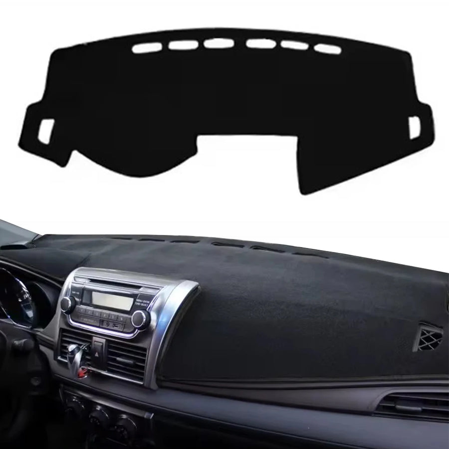 Custom Fit Anti-Glare Dashboard Mat for Toyota Vios 2014-2019 Dashboard Mat CATUSIKI