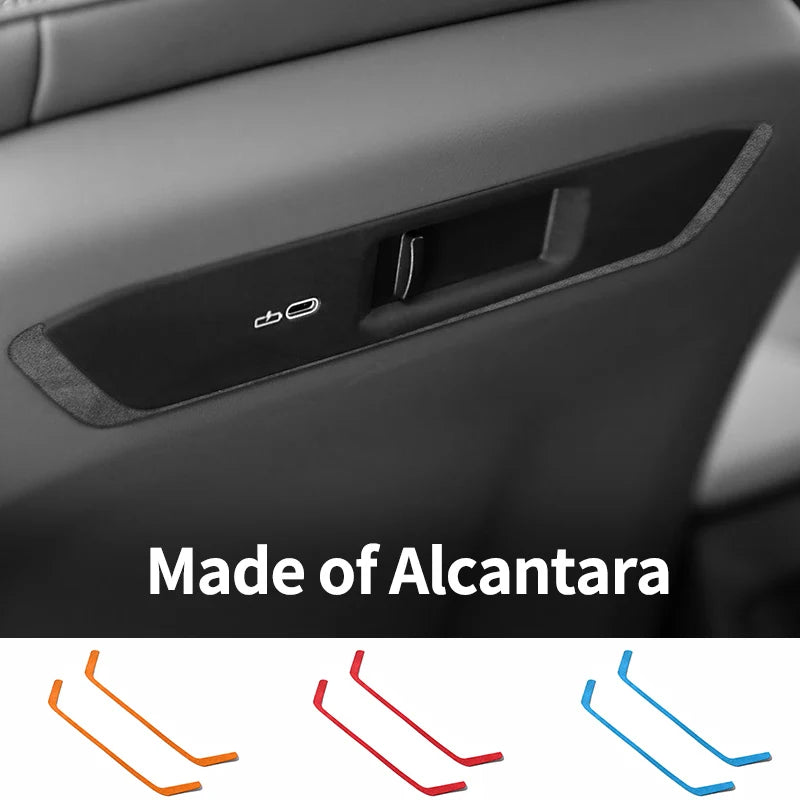 Front Seat Rear Panel Decoration Cover Trim Stickers for BMW X3 G485 G48 Car Interior Accessory OEM