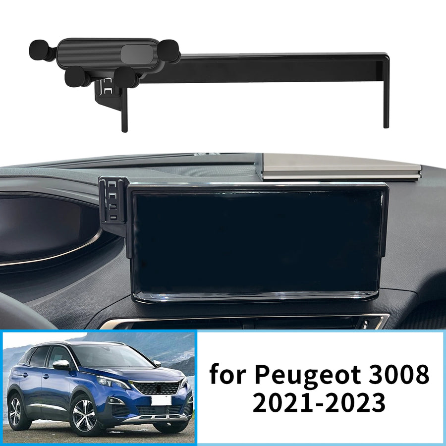 Wireless Fast Charging Phone Holder for Peugeot 3008 2021–2023 Car Phone Holder OEM