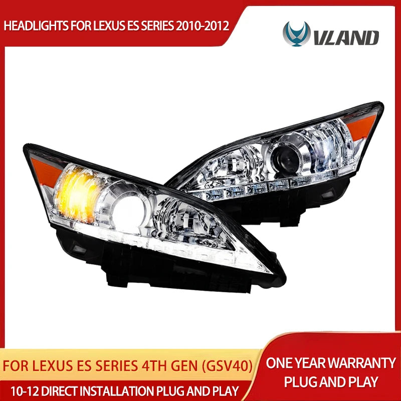 LED Projector Headlights for Lexus ES 2010-2012 Car Interior Accessory Vland